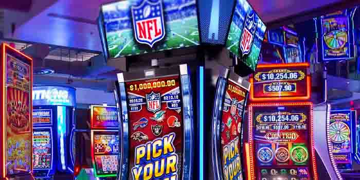 NFL slot machines at Resorts World